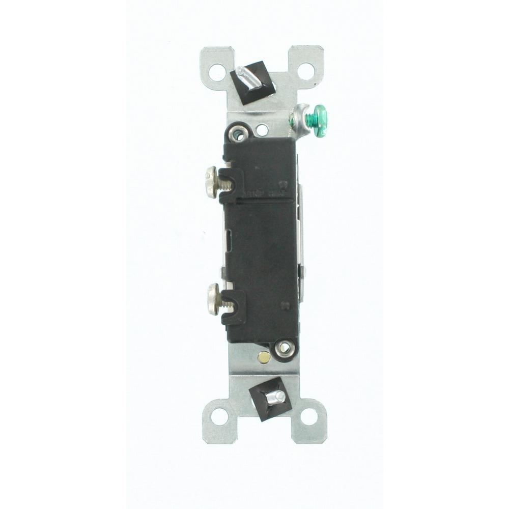 15 Amp CO/ALR AC Quiet Toggle Switch, White - Super Arbor