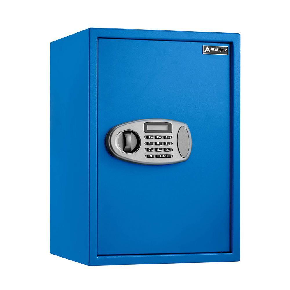 2.32 cu. ft. Steel Security Safe with Digital Lock, White - Super Arbor