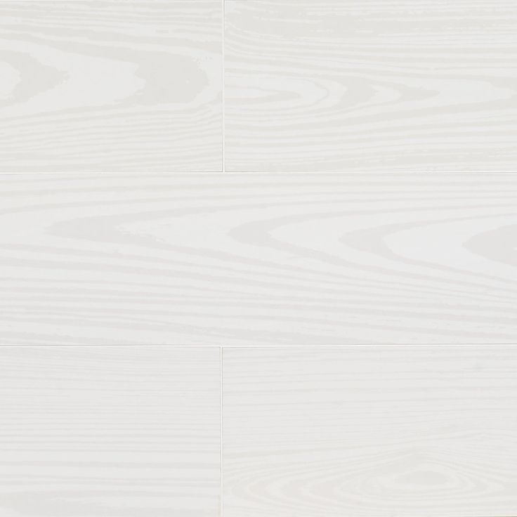 Bond Tile Sketchwood White 8 in. x 48 in. Matte Porcelain Floor and Wall Tile (5 Pieces 12.91 Sq. Ft. / Box)