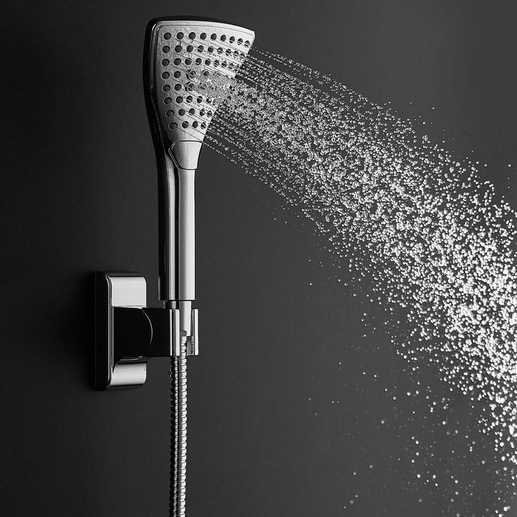 6-spray 8 in. High PressureDual Shower Head and Handheld Shower Head with Body spray in Chrome