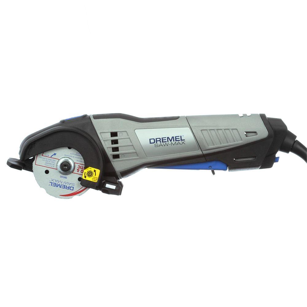 Saw-Max 6 Amp Variable Speed Corded Tool Kit for Wood, Plastic and Metal with 2 Blades - Super Arbor