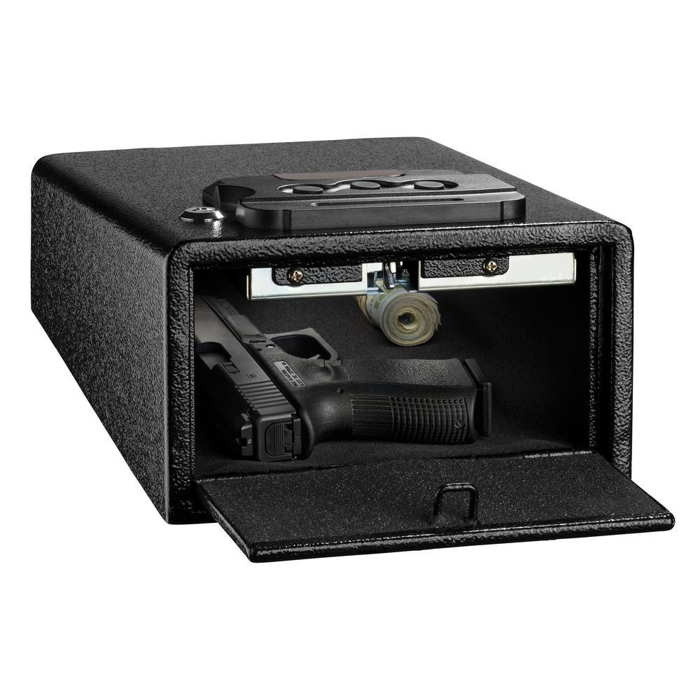 Quick Access Digital Pistol Gun Safe, Black - Super Arbor