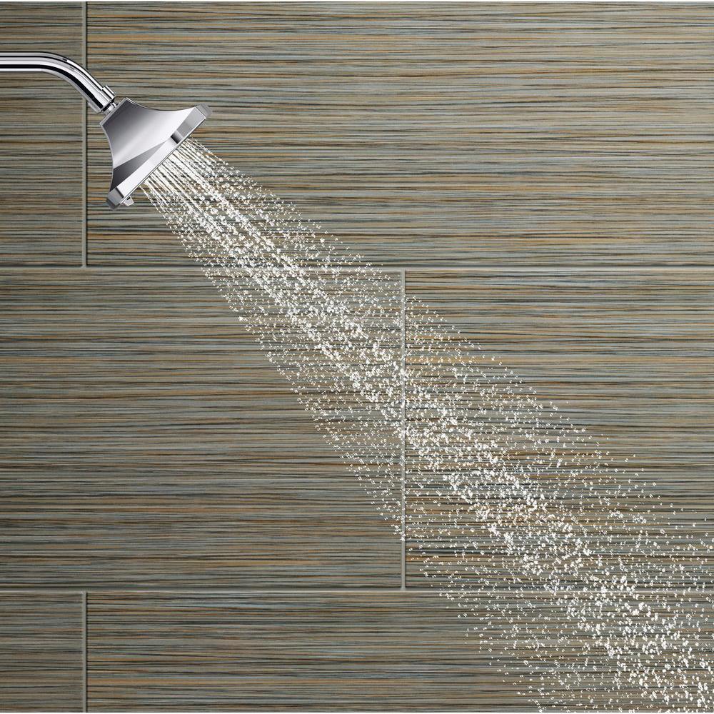 Rubicon 1-Handle 3-Spray Wall-Mount Tub and Shower Faucet in Brushed Nickel (Valve Included) - Super Arbor