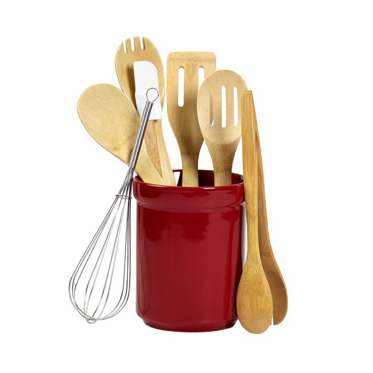 8-Piece Red Tub of Tools