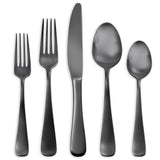 Opera Gunmetal 20-Piece 18/0-Stainless Steel Flatware Set (Service for 4)