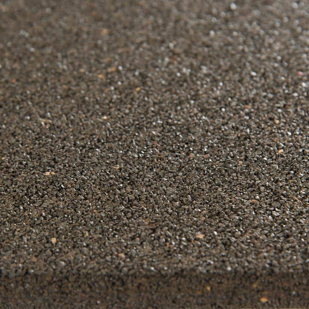 Envirotile Reversible 16 in. x 16 in. x 0.75 in. Earth Brick Face/Flat Profile Rubber Paver