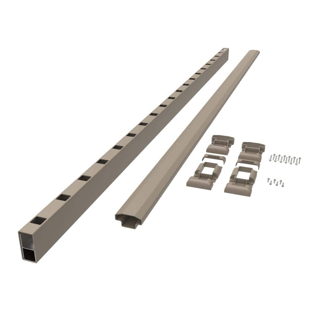 RDI Endurance Original Rail 8 ft. x 42 in. H Level Rail Kit (Earth)