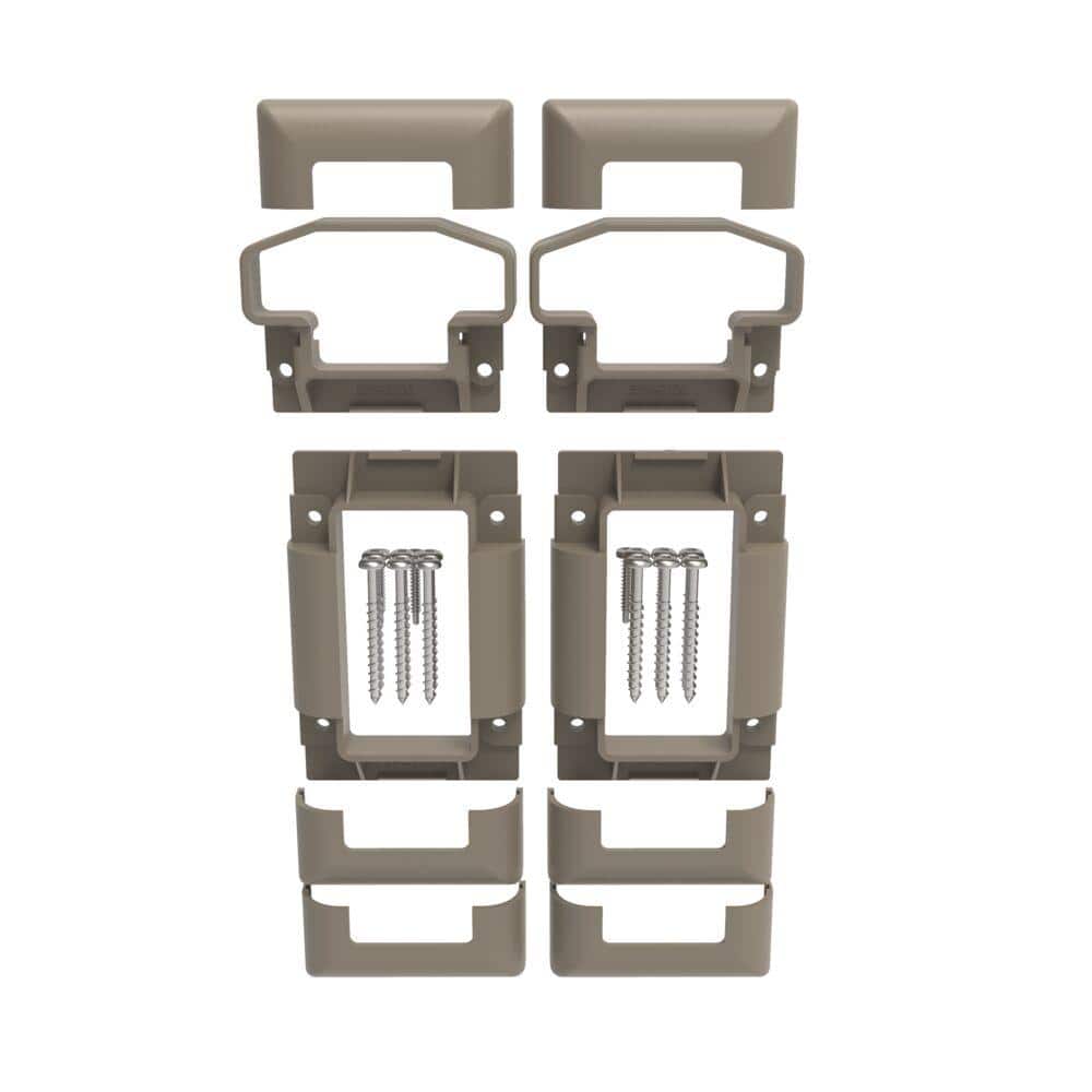 RDI Original Rail Level Mounting Bracket Kit in Earth (2-Pair)