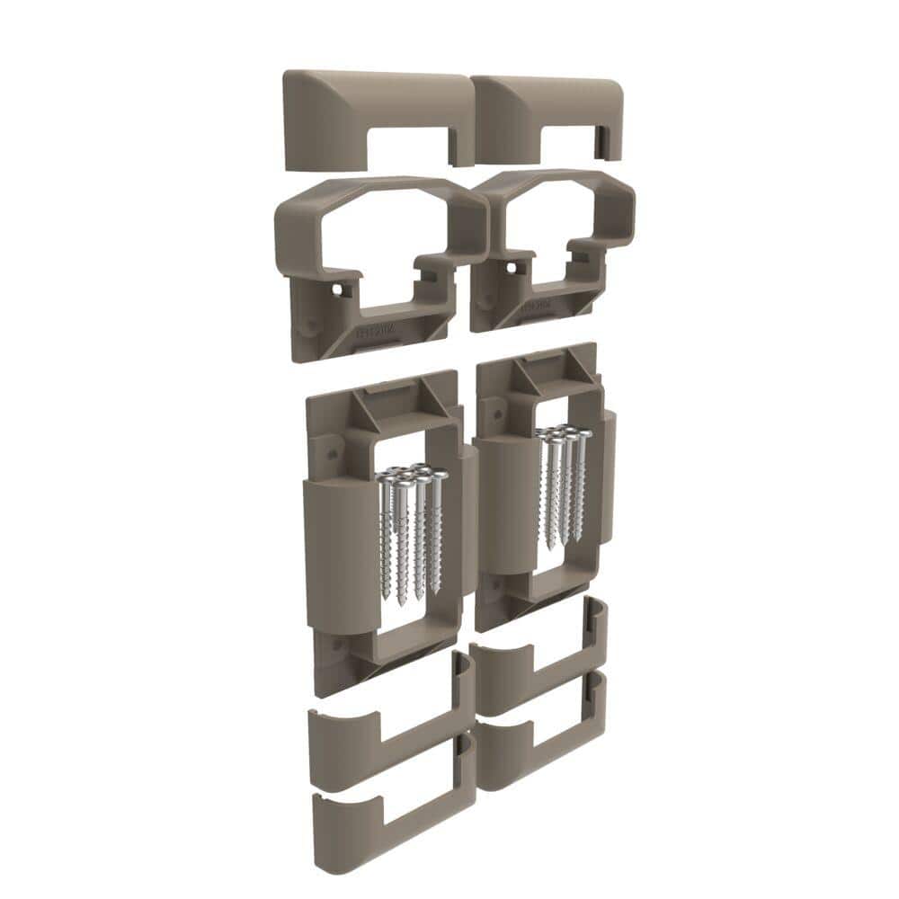 RDI Original Rail Level Mounting Bracket Kit in Earth (2-Pair)