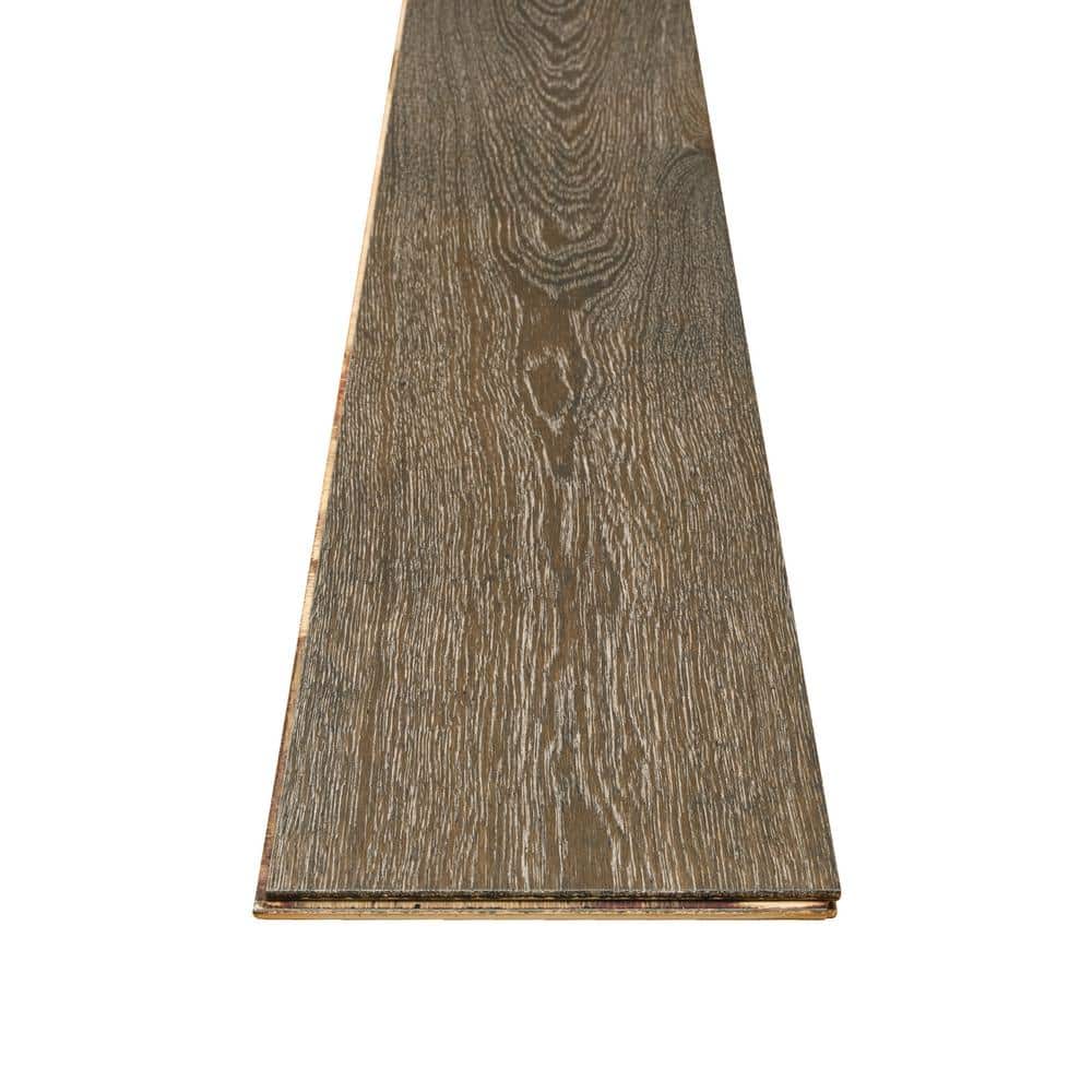 Shaw Richmond Earthen White Oak 9/16 in. T X 7.5 in. W Tongue and Groove Engineered Hardwood Flooring (31.09 sq.ft./case)
