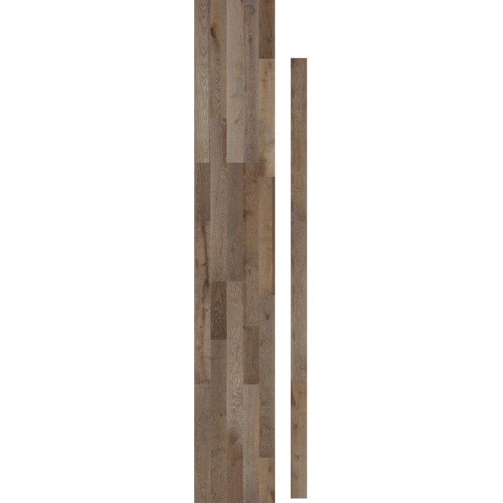 Shaw Richmond Earthen White Oak 9/16 in. T X 7.5 in. W Tongue and Groove Engineered Hardwood Flooring (31.09 sq.ft./case)