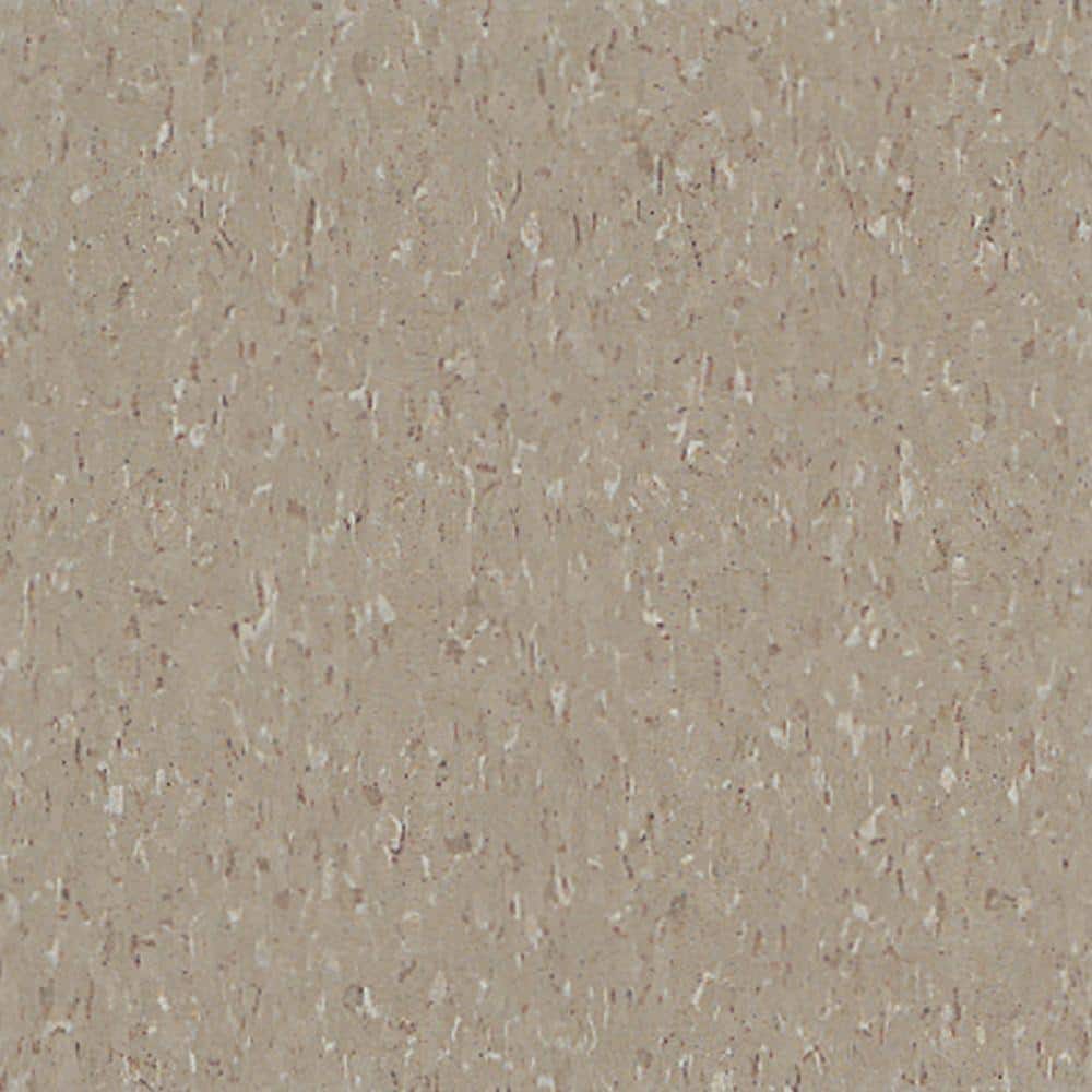 Armstrong Imperial Texture VCT 12 in. x 12 in. Earthstone Greige Standard Excelon Commercial Vinyl Tile (1080 sq. ft. / pallet)