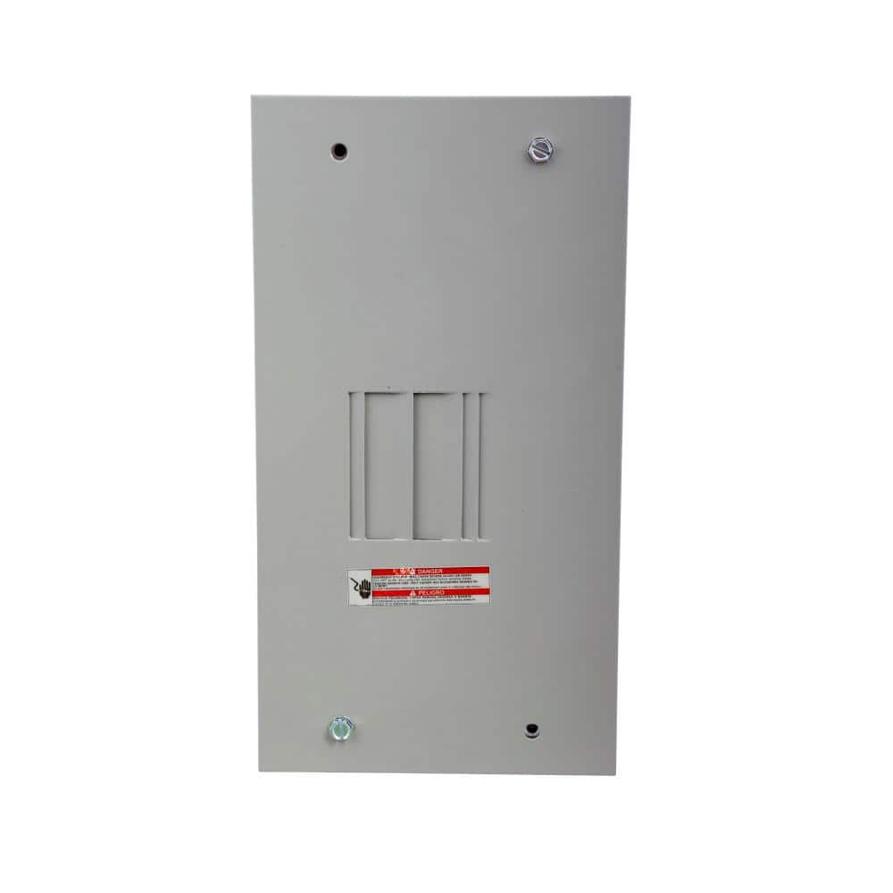 Eaton BR 125 Amp 2-Space 4-Circuit Indoor Main Lug Flush Cover