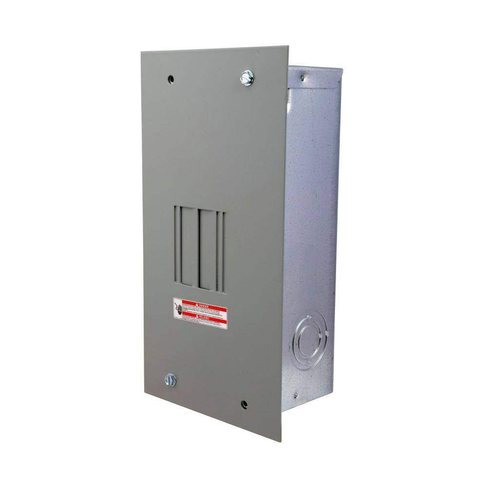 Eaton BR 125 Amp 2-Space 4-Circuit Indoor Main Lug Flush Cover
