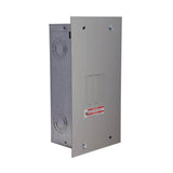 Eaton BR 70 Amp 2-Space 4-Circuit Main Lug Flush Cover with Ground Bar