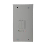 Eaton BR 70 Amp 2-Space 4-Circuit Main Lug Flush Cover with Ground Bar