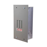 Eaton BR 70 Amp 2-Space 4-Circuit Main Lug Flush Cover with Ground Bar