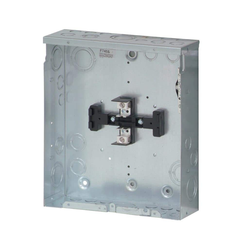Eaton Type BR 125-Amp 4-Space 8-Circuit Indoor Main Lug Load Center - BR48L125SP