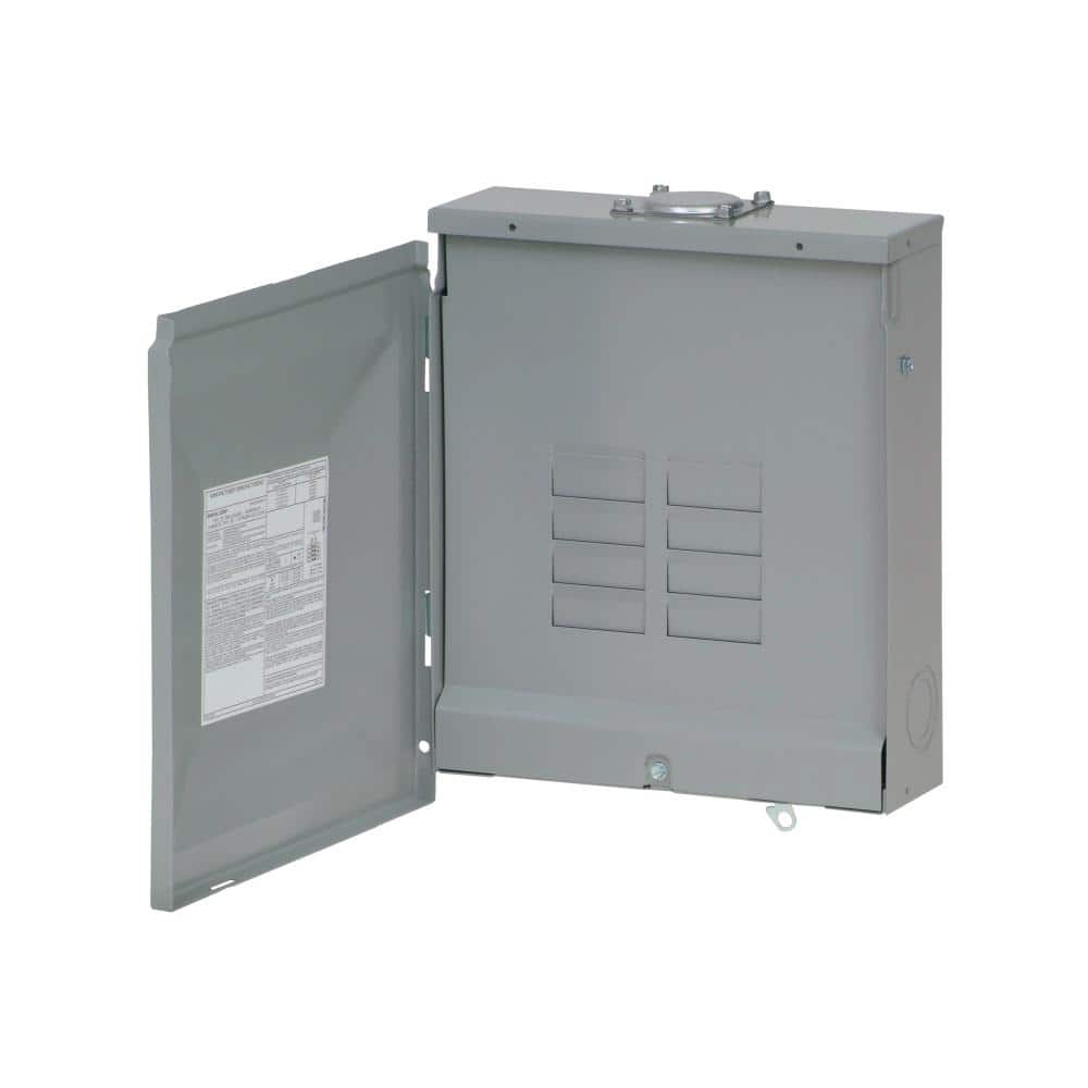 Eaton Type BR 125-Amp 8-Space 16-Circuit Outdoor Main Lug Load Center - BR816L125RP