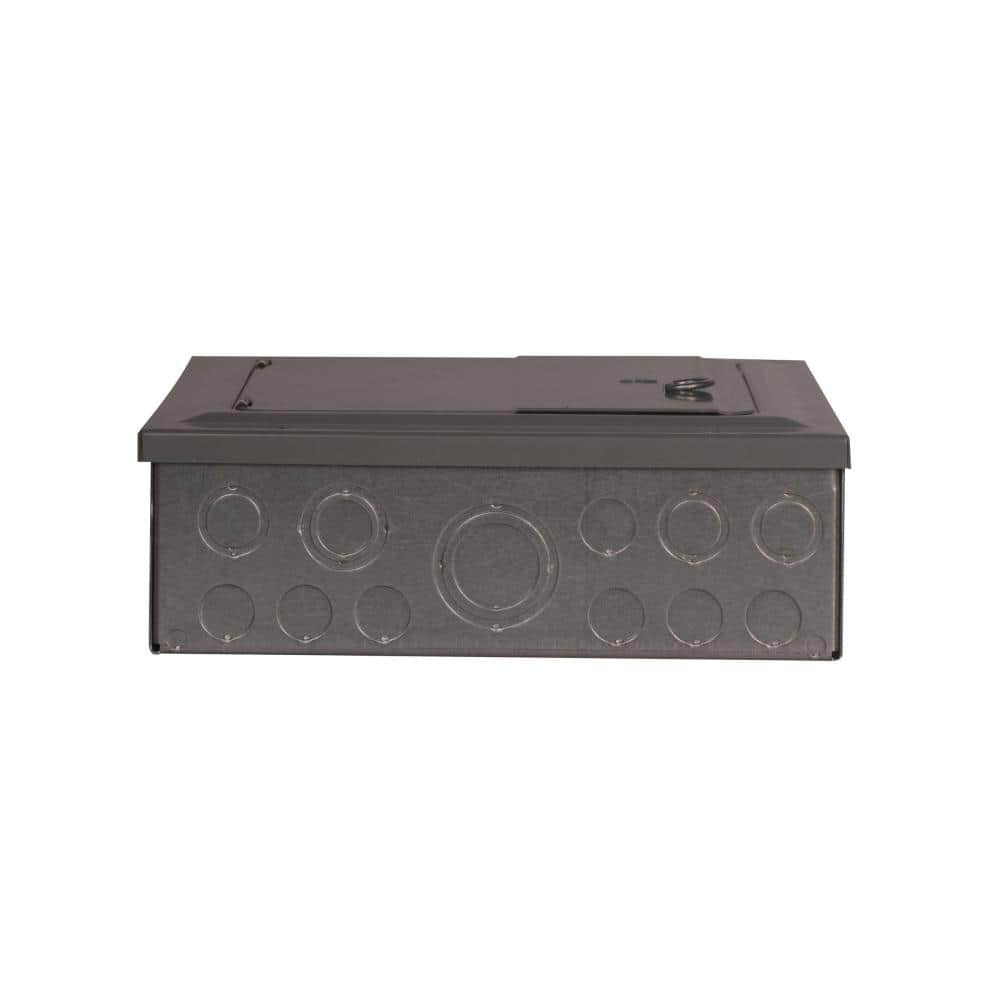 Eaton BR 125 Amp 8-Space 16-Circuit Indoor Main Lug Surface Door with Ground Bar