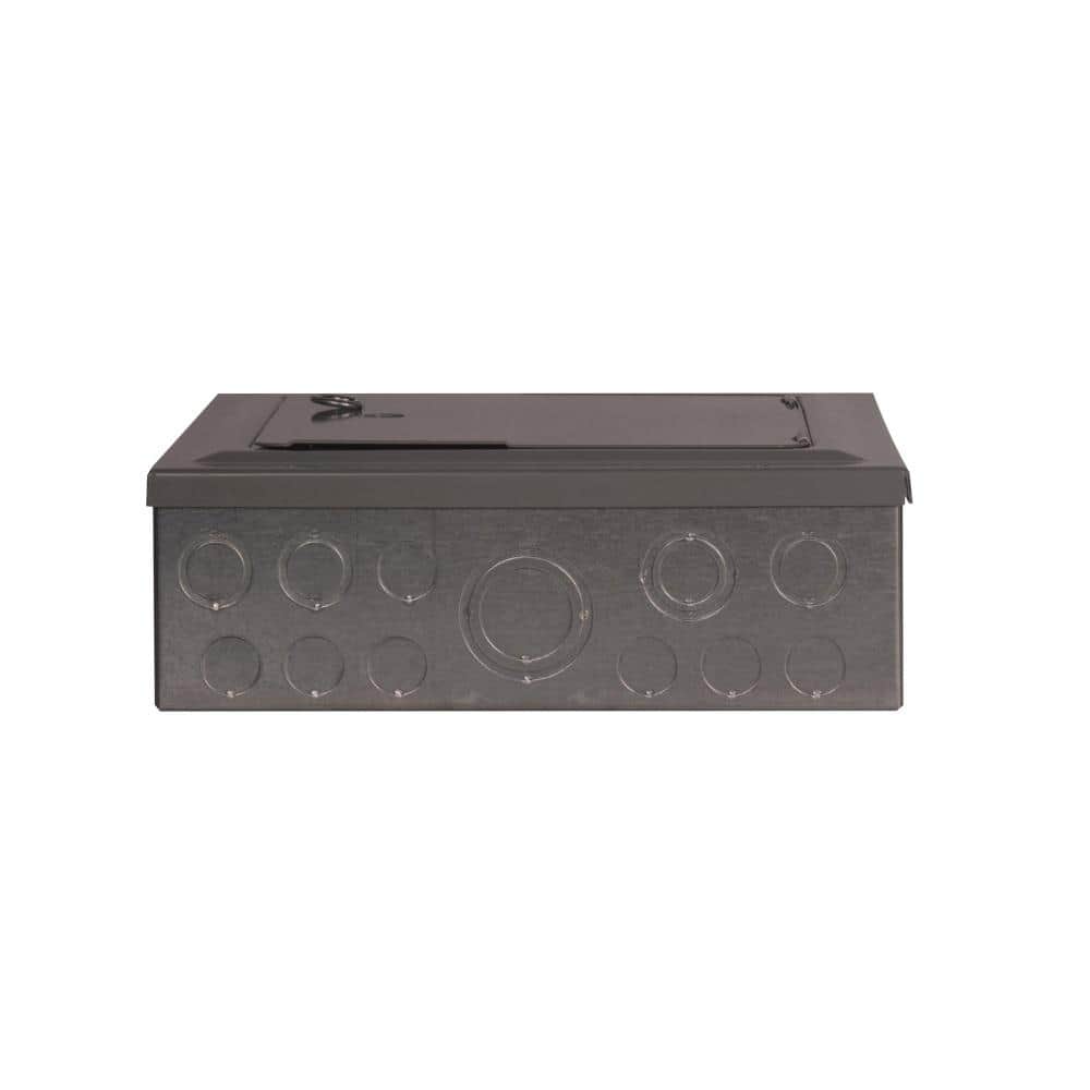 Eaton BR 125 Amp 8-Space 16-Circuit Indoor Main Lug Surface Door with Ground Bar