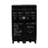 Eaton BR 1-30 Amp 2 Pole and 1-50 Amp 2 Pole BQC (Common Trip) Quad Circuit Breaker