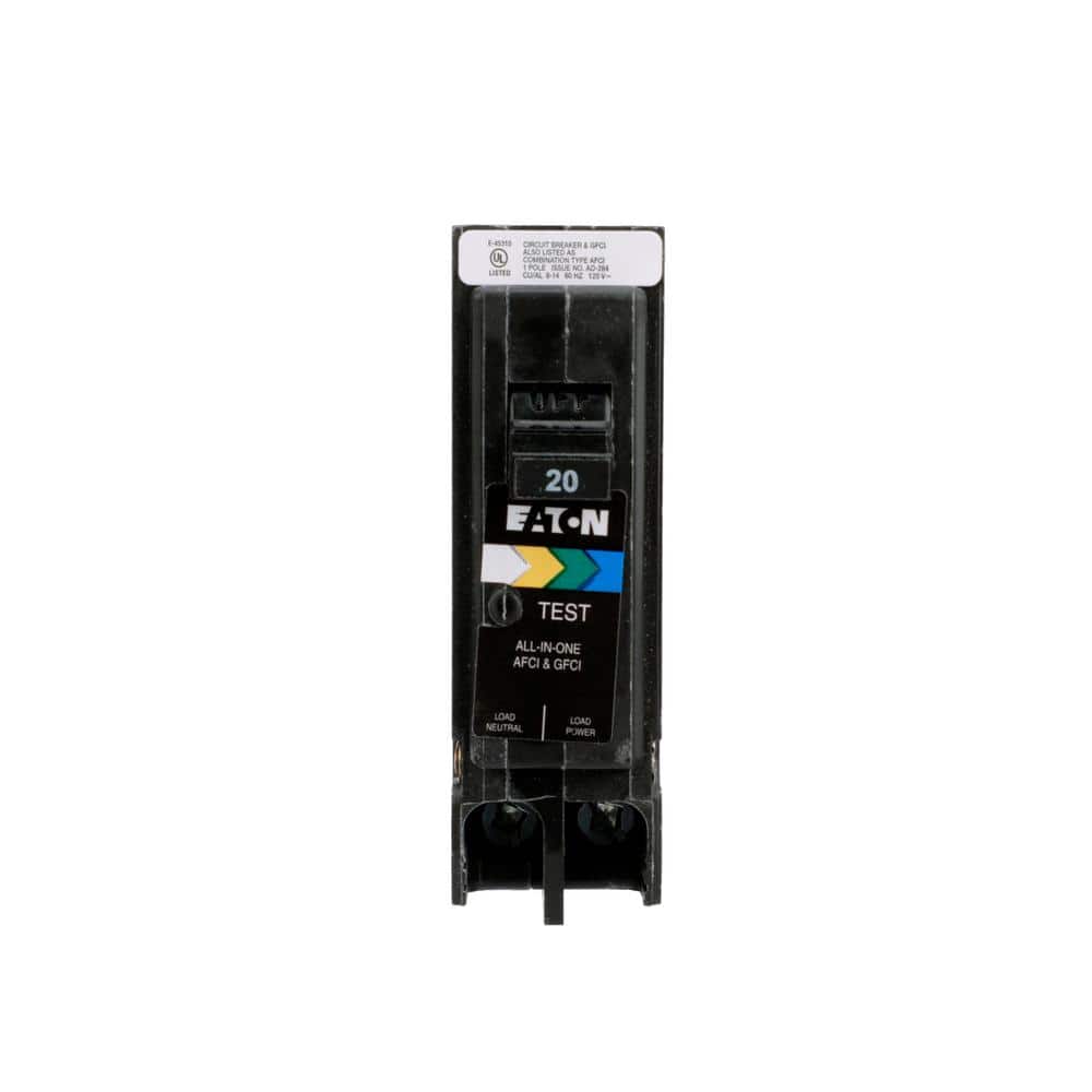 Eaton BR 20 Amp All in One AF/GF Breaker