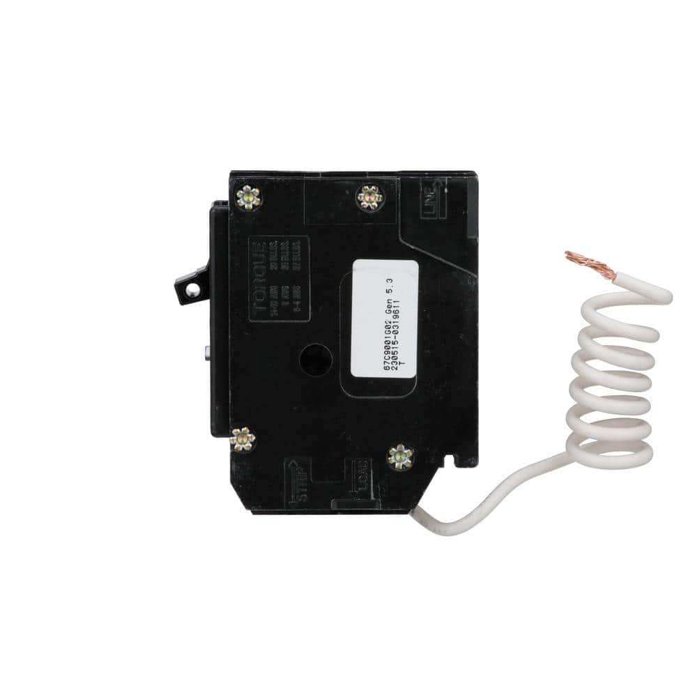Eaton 20 Amp 120-Volt, Single-Pole AFCI Circuit Breaker Type BR Pigtail Neutral