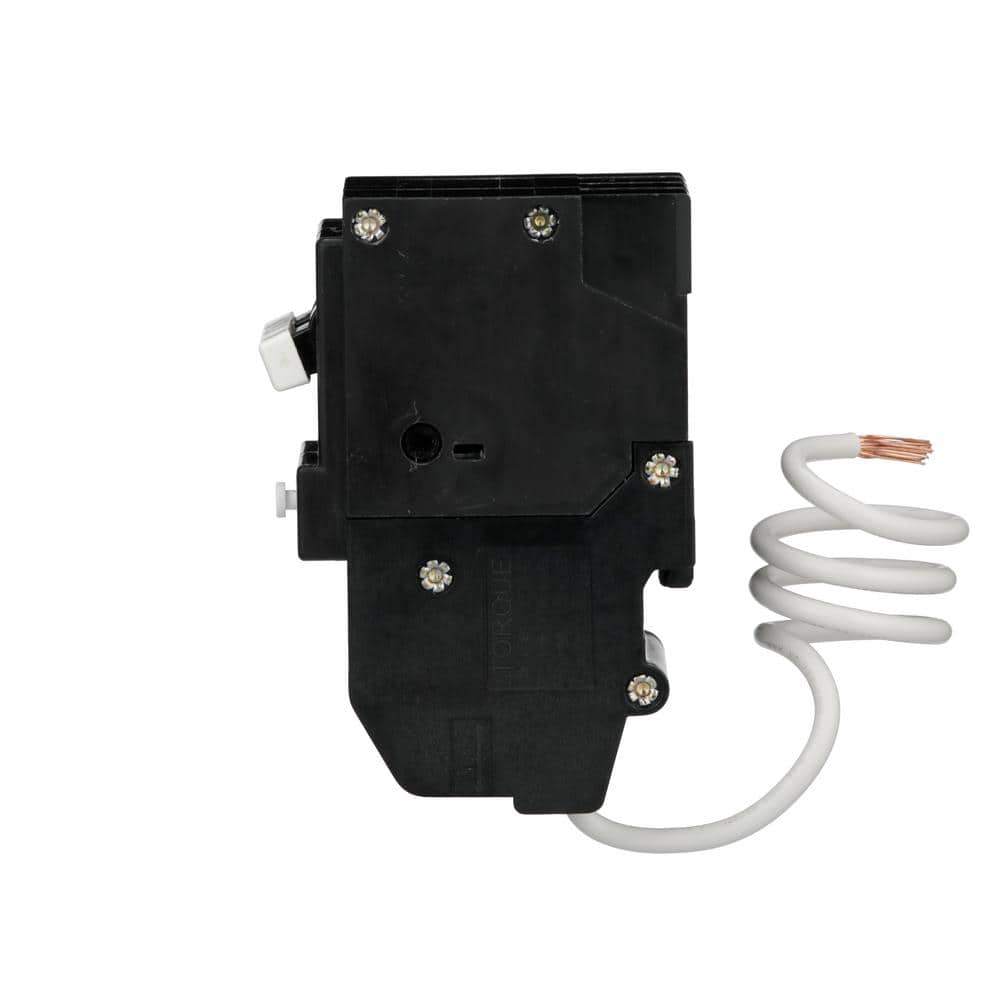 Eaton BR 50 Amp 120-Volt/240-Volt 2 in 2-Pole GFCI Circuit Breaker Pigtail Neutral