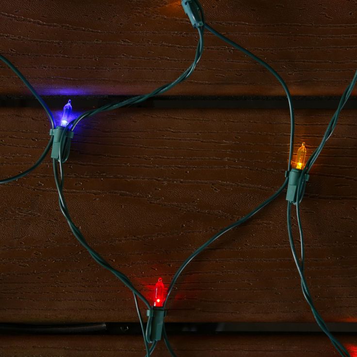 GE StayBright 5-ft x 4-ft Constant Multicolor LED Mini Plug-In Christmas Net Lights ENERGY STAR