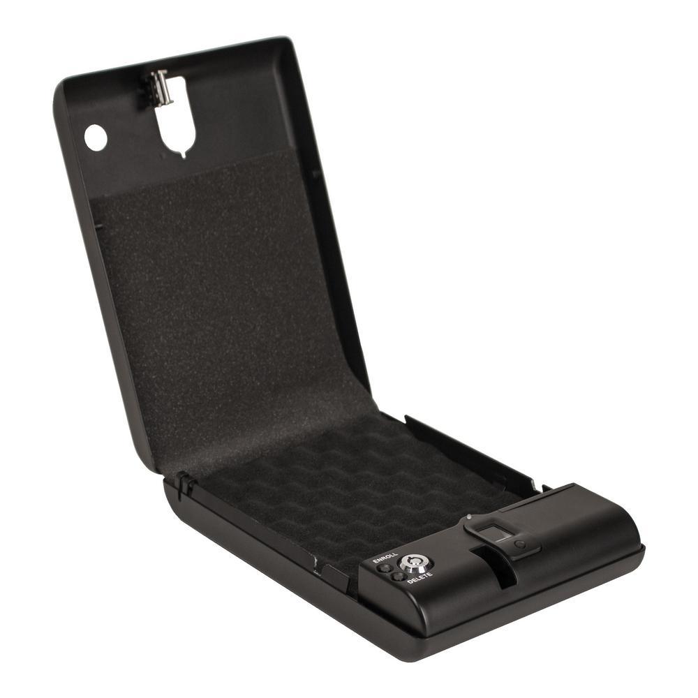 10.75 in. L Biometric Lock Small Pistol Safe - Super Arbor