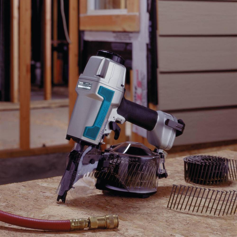 15 Amp 7-1/4 in. Lightweight Magnesium Circular Saw with bonus 2-1/2 in. 15-Degree Siding Coil Nailer - Super Arbor