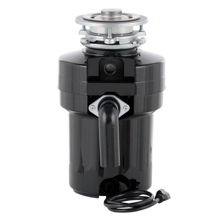 Everbilt 3/4 HP Continuous Feed Garbage Disposal with Stainless Steel Sink Flange and Attached Power Cord