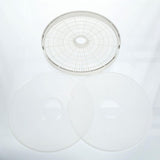 Snackmaster Pro 5-Tray White Food Dehydrator with Temperature Control