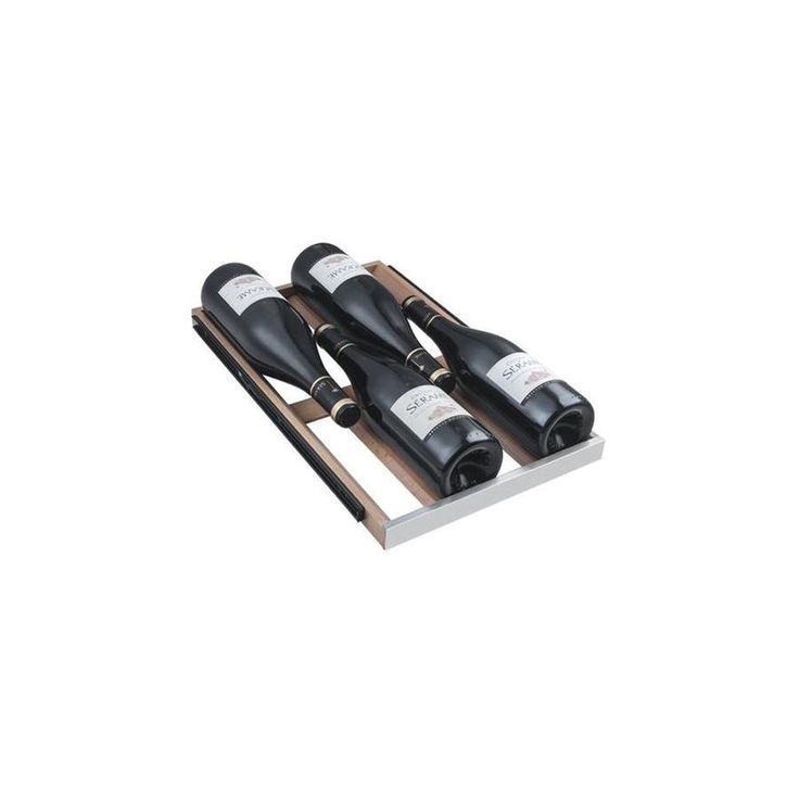 Avallon 27-Bottle Capacity Stainless Steel Built-In/Freestanding Wine Chiller