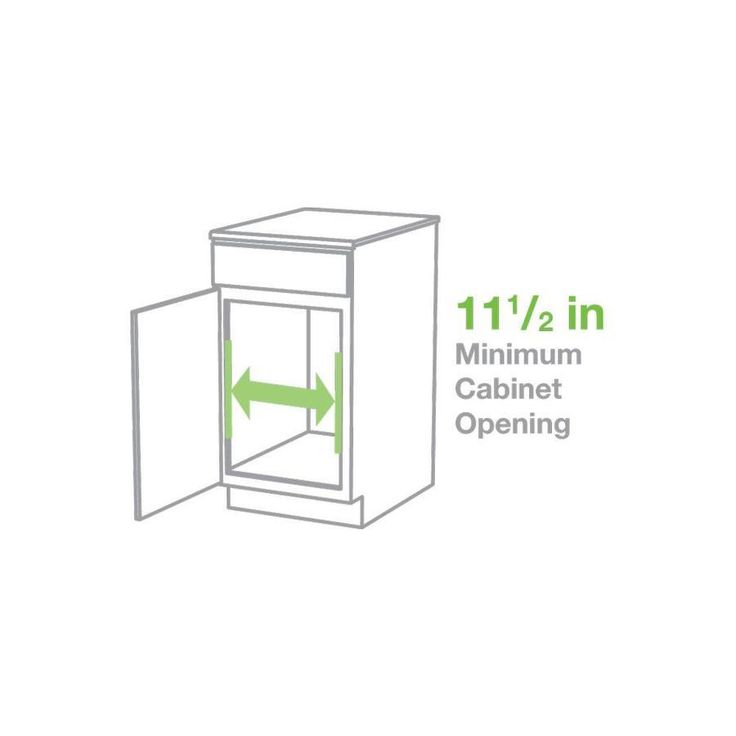 Simply Put 11-in x 22-in x 19-in 27-Quart Soft Close Double Pull Out Trash Can