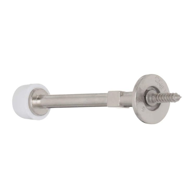 Satin Nickel Light Duty Solid Door Stop