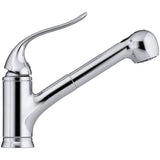 Coralais Single-Handle Pull-Out Sprayer Kitchen Faucet With MasterClean Sprayface In Polished Chrome - Super Arbor
