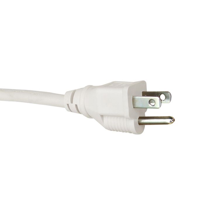 Hyper Tough 2 Pack 6-Outlet Surge Protector with 2.5 ft Cords 500-Joule, White