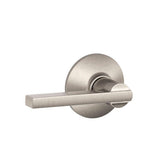 Latitude Matte Black Passage Hall/Closet Door Lever - Super Arbor