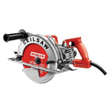 15 Amp Corded Electric 10-1/4 in. Magnesium SAWSQUATCH Worm Drive Circular Saw with 40-Tooth Diablo Carbide Blade - Super Arbor