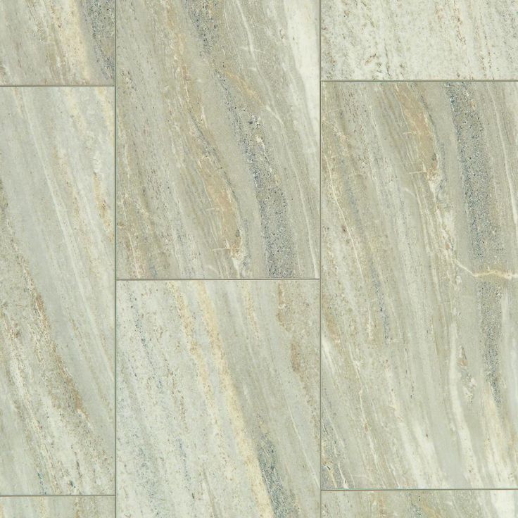 Shaw 8-Piece 12-in x 24-in Limestone Interlocking Vinyl Tile