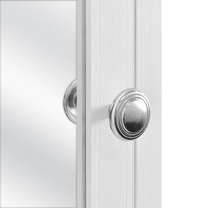 19-7/8 in. W x 28-1/4 in. H Fog Free Framed Recessed Mount Extended Storage Bathroom Medicine Cabinet in White