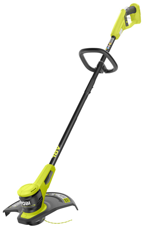 RYOBI ONE+ 18V Lithium-Ion Cordless String Trimmer/Edger (Tool Only, 11"–13" Adjustable Cutting Width)