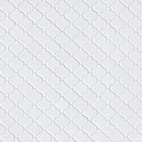 MSI Retro Bianco Arabesque 10.63 in. x 8.84 in. x 6mm Matte Porcelain Mesh-Mounted Mosaic Tile (10.95 sq. ft. / case)