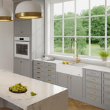 Bellucci 33in. CeramTek Granite/Quartz Composite Farmhouse ApronFront Single Bowl Kitchen Sink w/ Cutting Board in White - Super Arbor
