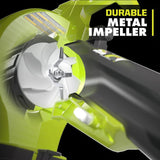 RYOBI 40-Volt Lithium-Ion Cordless Battery Leaf Vacuum/Mulcher (Tool Only)