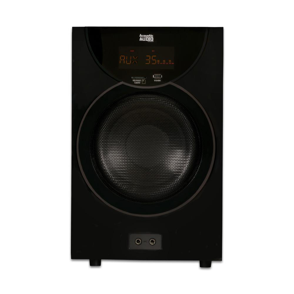 Tower 5.1 Bluetooth Home Speaker System with 8 in. Powered Sub - Super Arbor