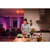 White and Color Ambiance A19 LED 60W Equivalent Dimmable Smart Wireless Light Bulb with Bluetooth - Super Arbor