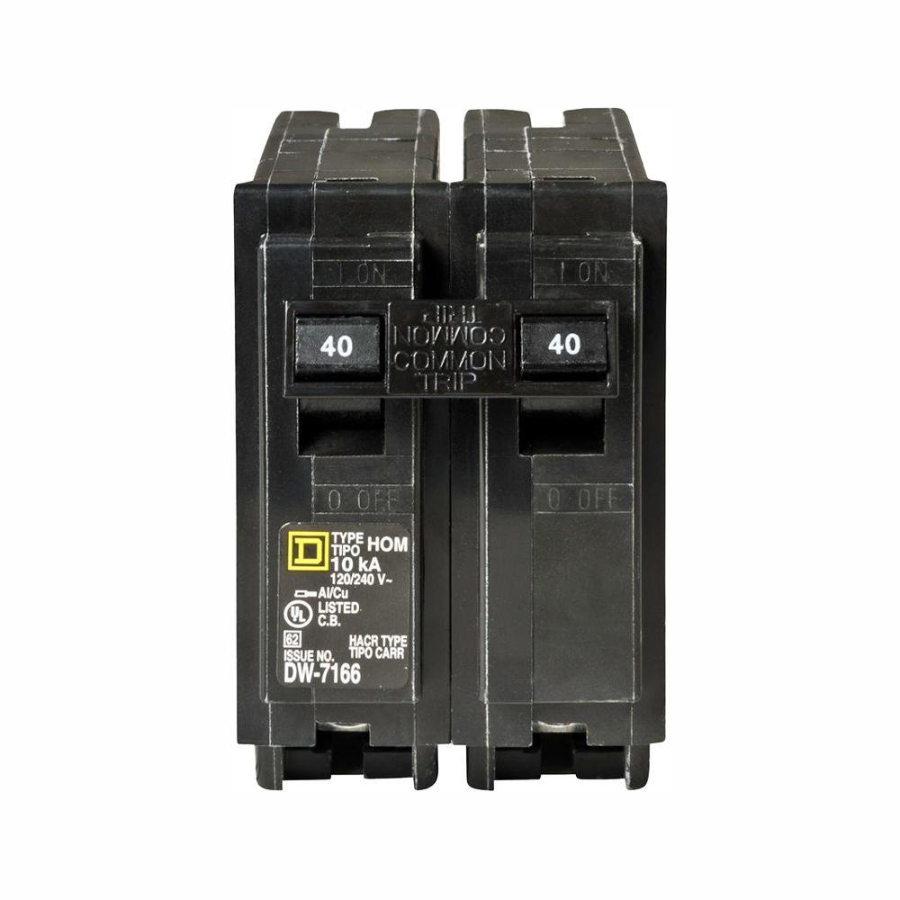 Homeline 60 Amp 2-Pole Circuit Breaker